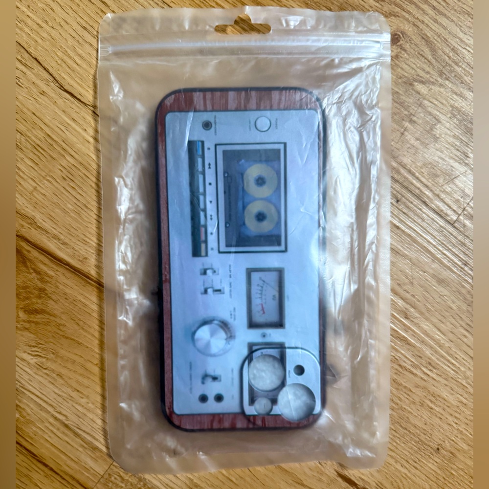 Radio Cassette Soft Phone Case